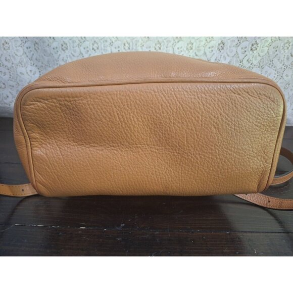 EUC Michael Kors Rhea Medium Pebbled Brown Leather Backpack-Excellent Condition! - Picture 9 of 14